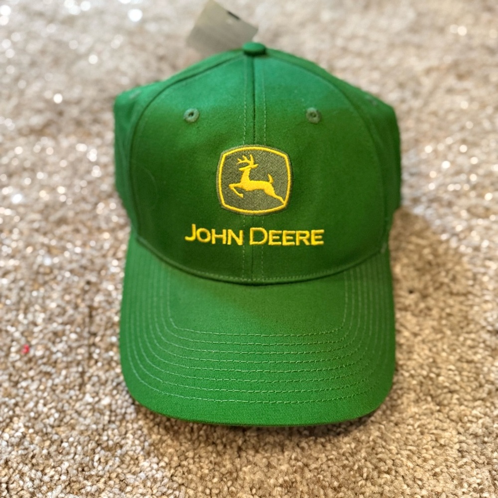 John Deere Green Baseball Cap NWT